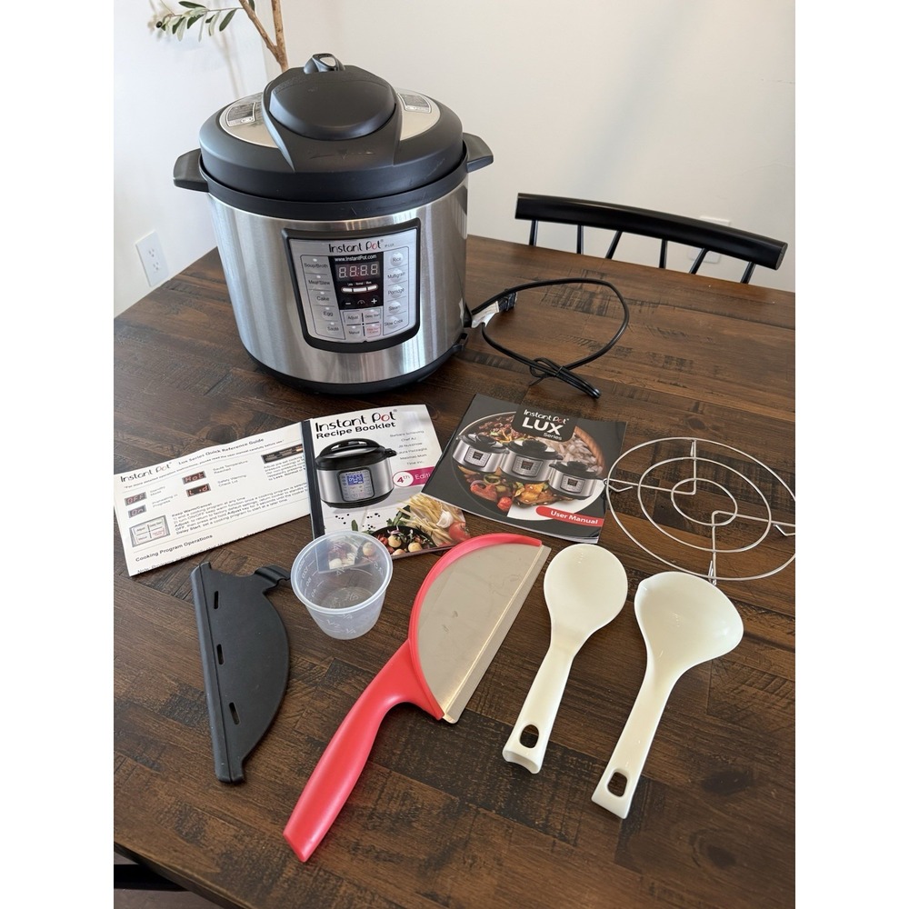 Instant Pot IP-LUX60 V3 6-Quart 6-in-1 Electric Pressure Cooker Stainless Steel